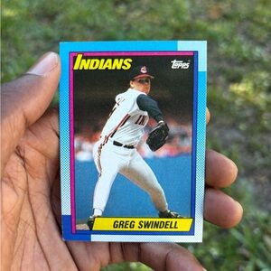 Indians Greg Swindell Baseball Card